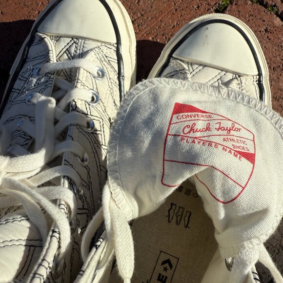CONVERSE Chuck 70 high Runway Cable - Cream (Size US 9W) - RARE Design - Picture 8 of 9